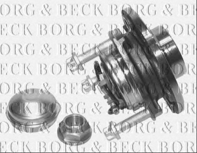 BORG & BECK bwk973 -  Комплект подшипника ступицы колеса
